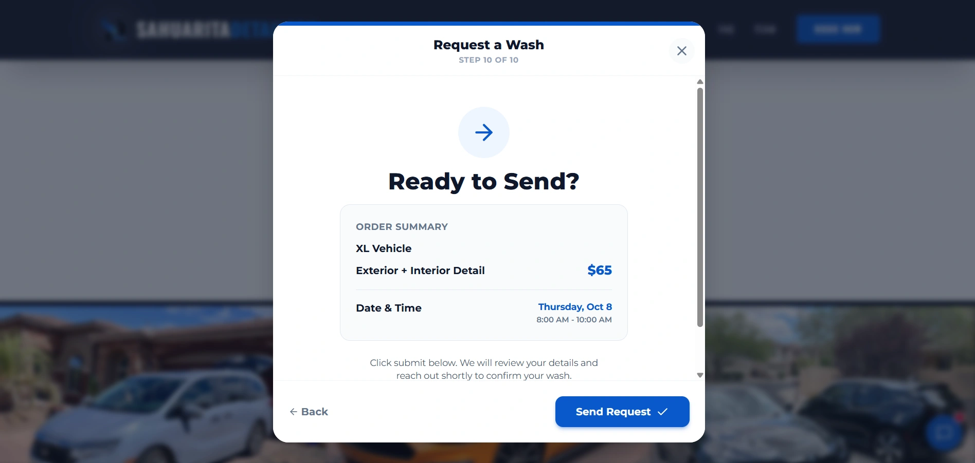 Book in Seconds